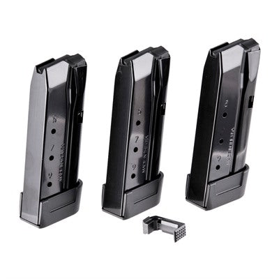 SHIELD ARMS Z9 COMBO 3 THREE MAGAZINES POWERCRON GLOCK 43 W/ 1 BLACK MAG RELEASE 9RD