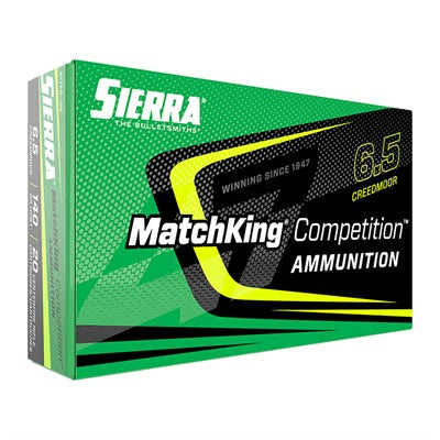 Sierra A157004 Competition Sierra MatchKing Boat Tail Hollow Point 107 Grain 6mm Creedmoor 3000 fps