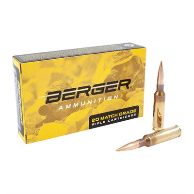 Berger Bullets 6.5mm Creedmoor Tactical 130gr OTM Ammo
