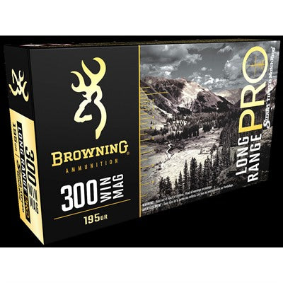 Browning .300 Winchester Mag Long Range Pro 195gr BTHP Ammo