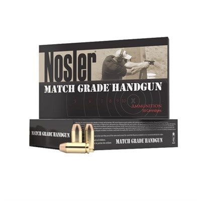 Nosler 51212 Assured Stopping Power Jacketed Hollow Point 180 Grain .40 S&W 1005 fps