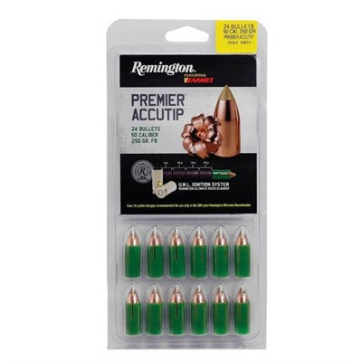 Remington Muzzleloader Bullets  AccuTip 50 Cal 250gr Sabot 24/bx