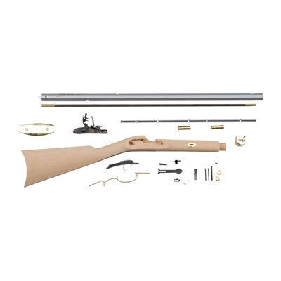 Frontier Rifle Kit/Select Raw Hardwood 50cal Percussion 28"Bbl Wt