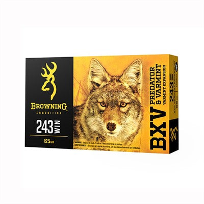 Browning .22-250 Remington BXV 50gr Polymer Tip Ammo