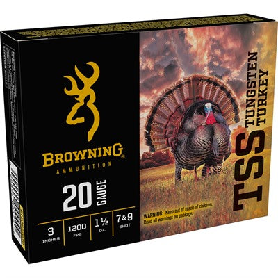 Browning TSS Tungsten Turkey 20 Gauge 3" 1 1/2 oz #7/9 Shot