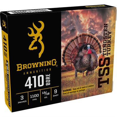 Browning TSS Tungsten Turkey .410 Bore 3" 13/16 oz #9 Shot