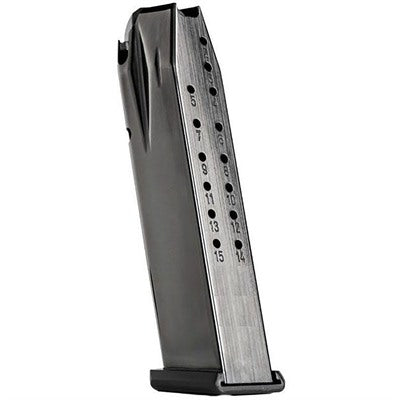 Canik Full Size TP9/Mete Handgun Magazine 9mm Luger 15/rd Canik Magazine FS 15Rd TP9 V2/DA/SF/SA/SFx/SFL/METE SFx/SFx Pro