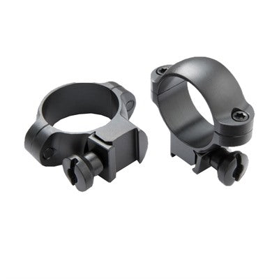 BURRIS Med Deluxe Steel Quick Detach Rimfire/Airgun Rings Matte