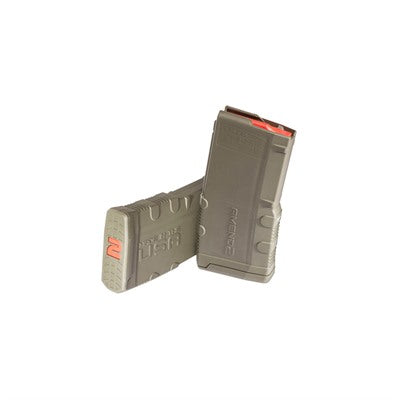 AMEND2 M2 5.56MM 20RD AR15 WITH RED FOLLOWER OD GREEN POLYMER MAGAZINE ( 50 PER CASE )