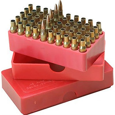 MTM  Slip-Top Ammo Box 50 Round Square Hole 45 ACP 41 Mag