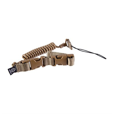 Tactical Retention Lanyard Pistol Leash-Coyote Brown
