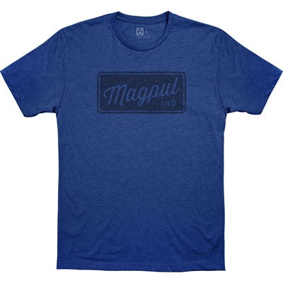 Rover Block CVC T-Shirt Large Royal Heather