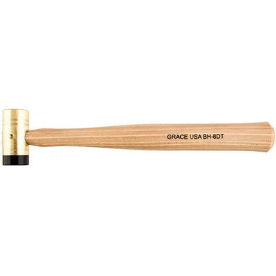 DELRIN-TIPPED BRASS HAMMER