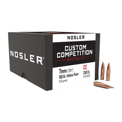 CUSTOM COMPETITION 7MM (0.284") HPBT RIFLE BULLETS 054041534253