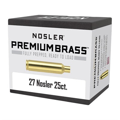 27 NOSLER PREMIUM BRASS