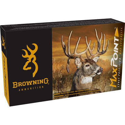 Browning B192100652 Max Point Polymer Tip 140 Grain 6.5mm Creedmoor 2650 fps
