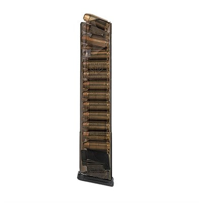ELITE TACTICAL SYSTEMS GLOCK 22 COMPETITION MAGAZINE CARBON SMOKE 24RD 40 S&W (LENGTH 170MM)