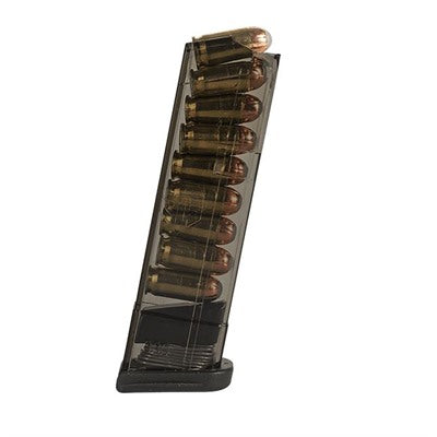 ETS MAGAZINE FOR GLOCK 380ACP 9RD CARBON SMOKE FITS GLOCK 42