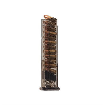 ELITE TACTICAL SYSTEMS S&W SHIELD EXTENDED MAGAZINE CARBON SMOKE 12RD 9MM