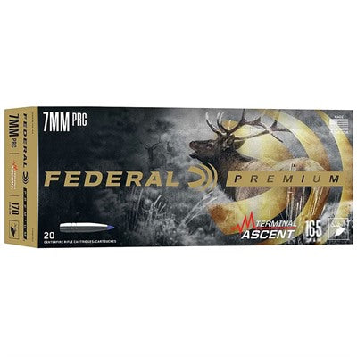 Federal 7mm PRC Premium 165gr PolyTip Ammo