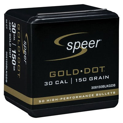 GOLD DOT 30 CALIBER (0.308") RIFLE BULLETS