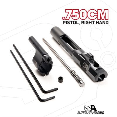 AR-15 ADJUSTABLE PISTON SYSTEM W/CLAMP ON .750" BLOCK RIGHT HAND