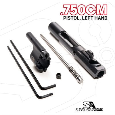 AR-15 ADJUSTABLE PISTON SYSTEM W/CLAMP .750" BLOCK LEFT HAND
