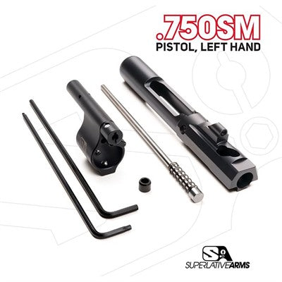 AR-15 ADJUSTABLE PISTON SYSTEM W/0.750" GAS BLOCK LEFT HAND