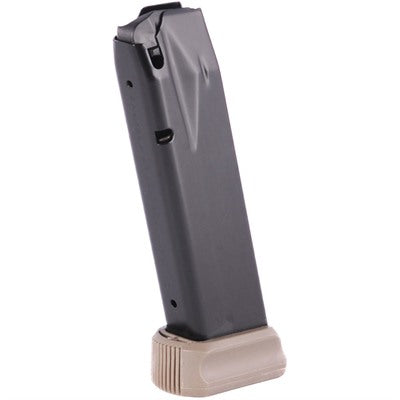 TP9/METE SFX FULL SIZE 9MM LUGER 18RD MAG W/+2 EXT FDE