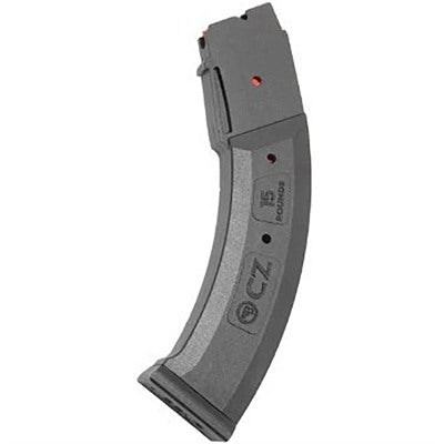CZ Rimfire Rifle Magazine 22LR/17HM2 15rd Polymer Fits 457,512,455,453,452