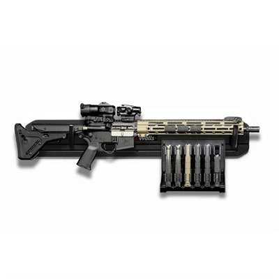 MINMOD RAIL RACK W/MAG PACK HANGER FOR AR-15