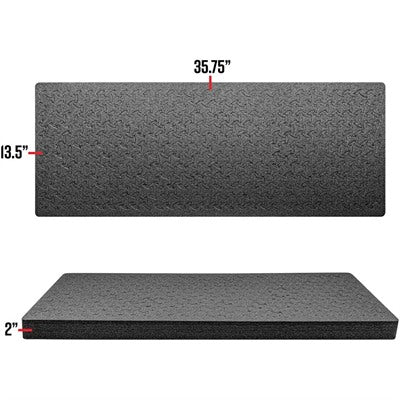 RAGAR CROSSLINKED FOAM INSERT 35.75"X13.5" FOR HARD RIFLE CASE