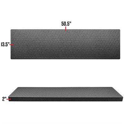 RAGAR CROSSLINK FOAM INSERT 50.5"X13.5" FOR HARD RIFLE CASE