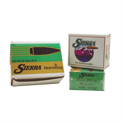 MATCHKING 22 CALIBER (0.224") HOLLOW POINT BULLETS