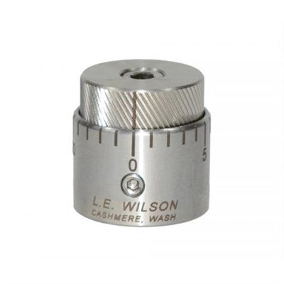 MICRO-ADJUSTABLE BULLET SEATER CAP