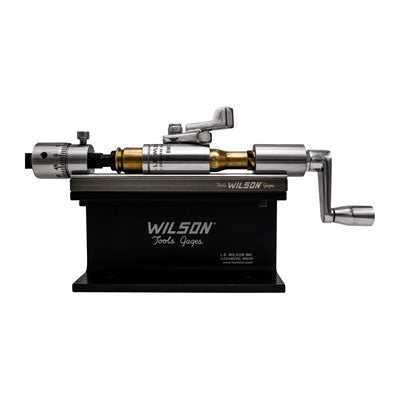 Wilson Stainless Case Trimmer Kit with Micro-Adjust Stop .50 Cal wtih 50 BMG Case Holder Stand and Clamp TiN Cutter Wilson 50 BMG Trimmer Micro Adj Kit w/case holder stand & clamp TiN