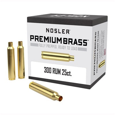 300 REMINGTON ULTRA MAGNUM PREMIUM BRASS