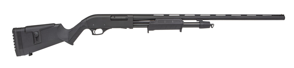 Rock Island PA12H28 All Generations 12 Gauge 3" 5+1 28" Black Anodized Contoured/Smooth Bore/Vent Rib Barrel, Black Fixed w/Adjustable Cheek Rest Stock