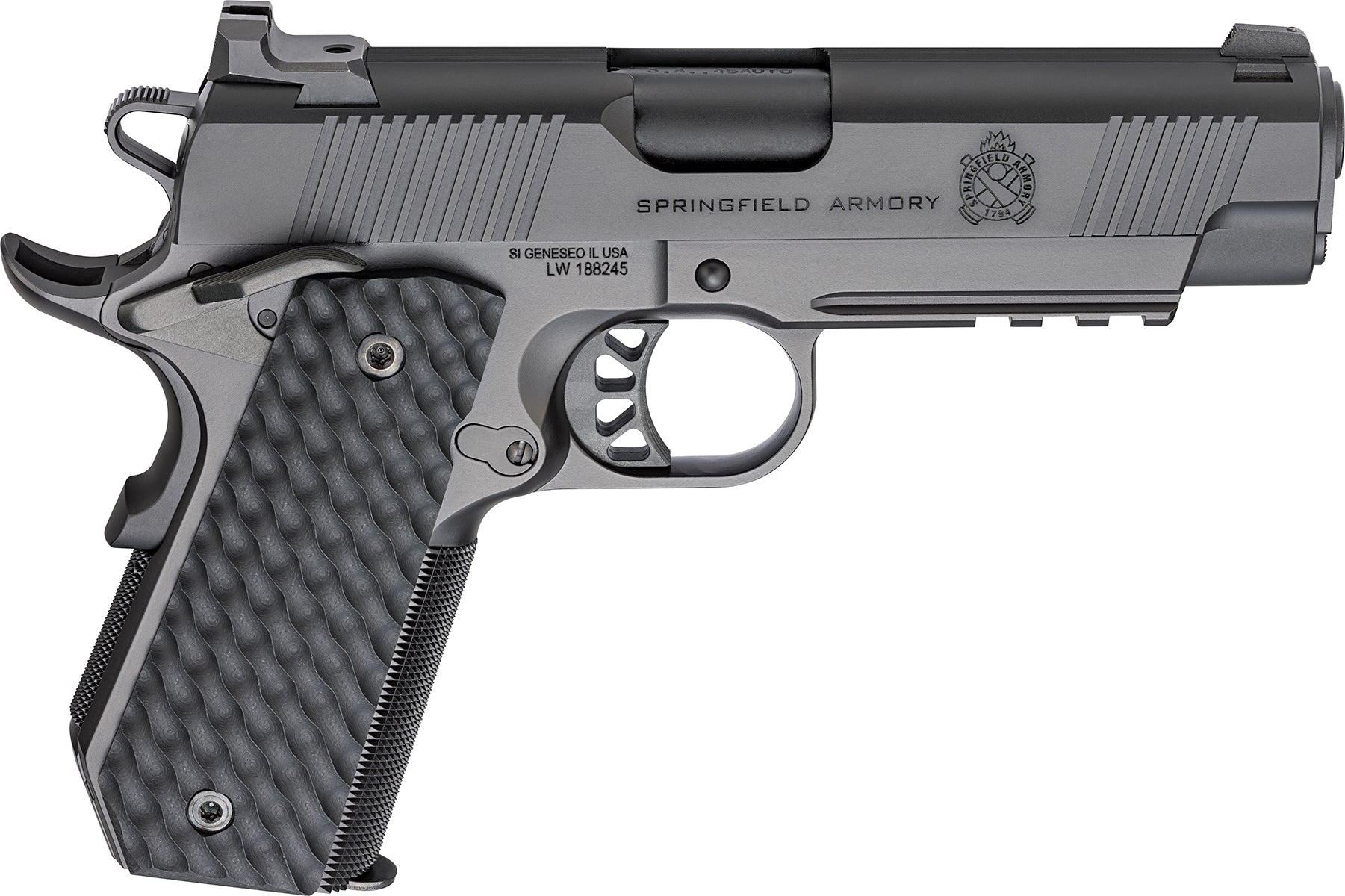 SPG PC9124LRCC 45 TRP 1911 CRYCT 4.25 7R BLK