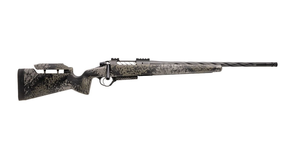 Seekins Precision 0011710299-F Havak PH3 300 Win Mag 26" Black Fluted Threaded Barrel, Black Picatinny Rail Steel Receiver, Adj Cheek Riser Mountain Shadow Synthetic Stock