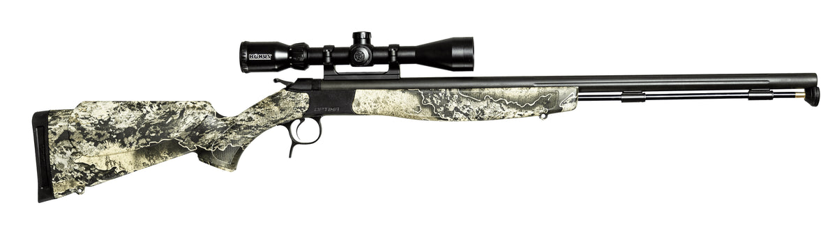 OPTIMA V2 .50CAL BLK/RT PKG  # REALTREE ESCAPE | KONUS 3-9X40