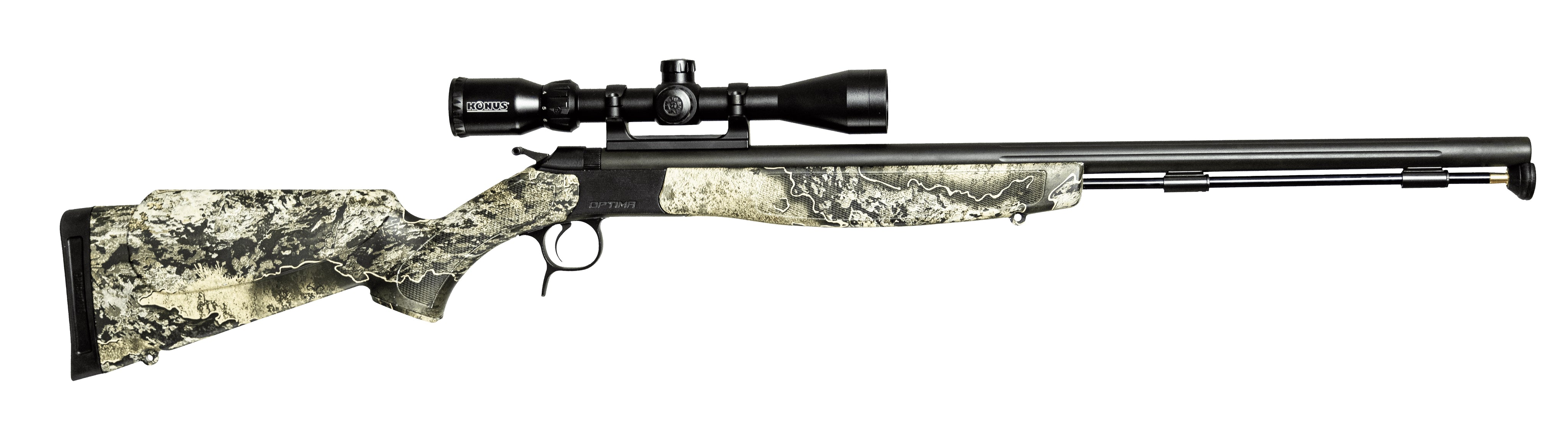 OPTIMA V2 .50CAL BLK/RT PKG  # REALTREE ESCAPE | KONUS 3-9X40