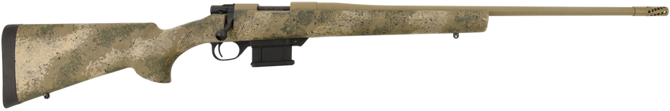 Howa HMFN6ARCPR 1500 Fence Line 6mm ARC 5+1 22" Burnt Bronze Cerakote Threaded Barrel, Burnt Bronze Cerakote Aluminum Drilled & Tapped Receiver, Prairie Reaper Camo Fixed Synthetic Stock, Right Hand