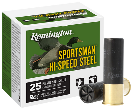 Remington 20991 Sportsman Hi-Speed Steel 12 Gauge 3" 1-1/4oz #4 1400 fps