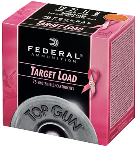 Federal Top Gun Target Load Pink Edition 12 Gauge 2.75'' 1 1/8 oz #8 Shot