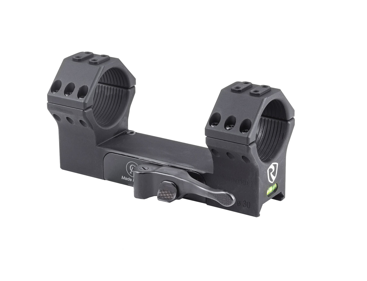 PICATINNY MOUNT 34MM QD 0MOA MATTE BLACK