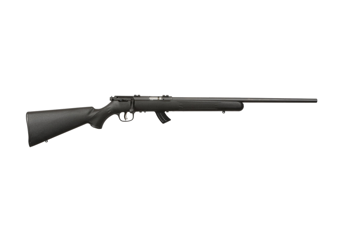 Savage Arms 26702 Mark II F Full Size 17 HM2 10+1 21" Matte Black Button Rifled Barrel, Matte Black Drilled & Tapped Carbon Steel Receiver, Matte Black Fixed Synthetic Stock, Right Hand