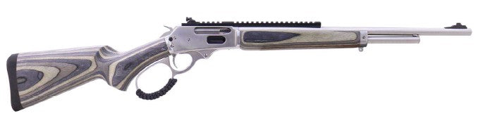 Rossi 950044189LW R95 44 Mag 8+1 18" Matte Stainless Threaded Barrel, Stainless Polished Stainless Steel Receiver, Fixed Laminate Stock