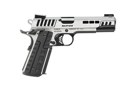 Kimber Mfg.,inc 3000421 Rapide Scorpius 9mm 9+1 5" Black KimPro II w/ Brush Polished Flats Stainless Steel Slide G10 Grip