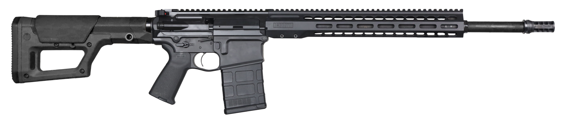 Barrett 18836 REC10 LR 308 Win 20+1 20" Black Match Grade Threaded Barrel, Black Cerakote Aluminum Receiver w/Picatinny Rail, M-LOK Handguard, Magpul MOE Black Polymer Stock & Grip, Ambidextrous
